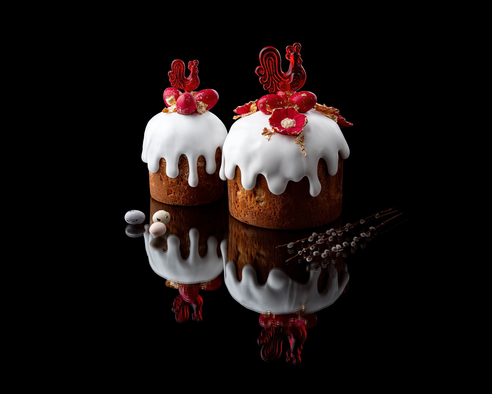 Набор пасхальных куличей «Красная Пасха», 1950 гр. - #2