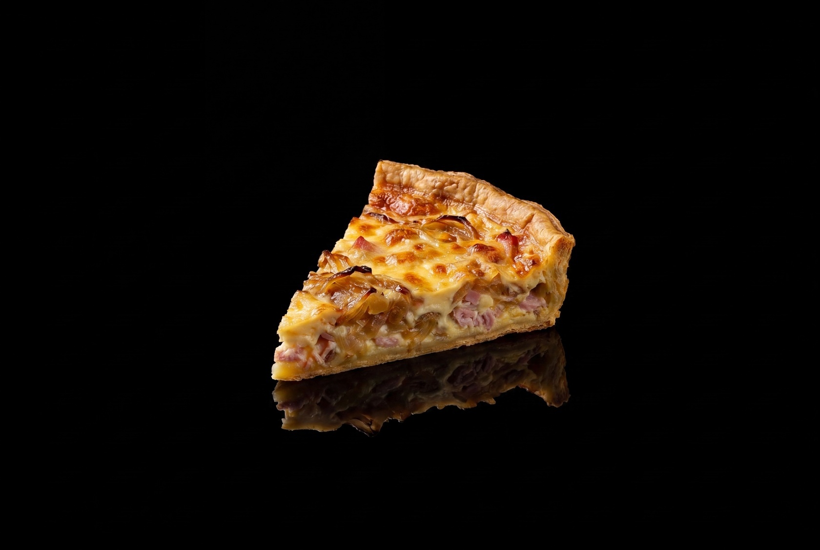 Киш Лорен с беконом и луком порей - #2