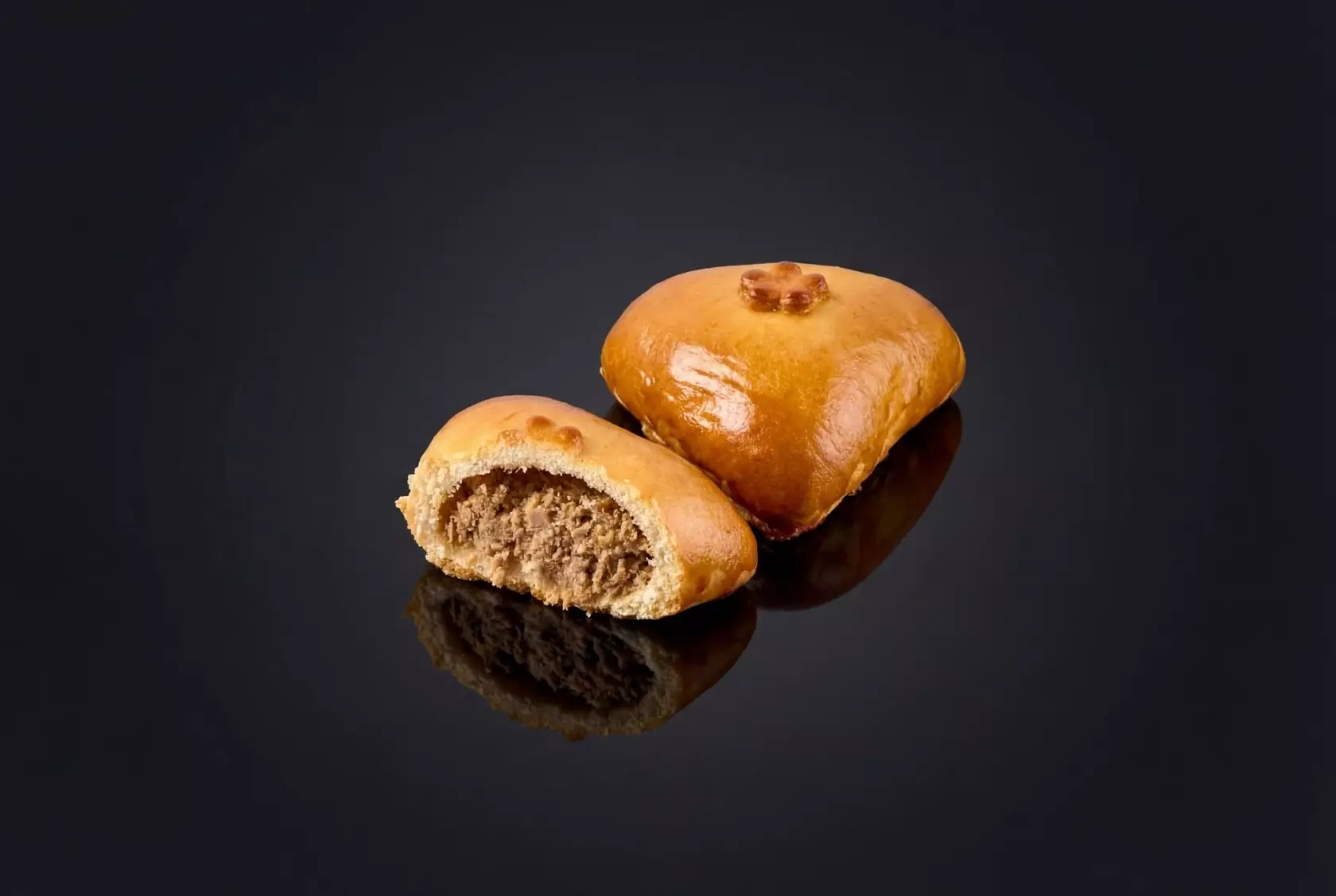 Ассорти пирожков с мясом и капустой с грибами, 30 шт - #3