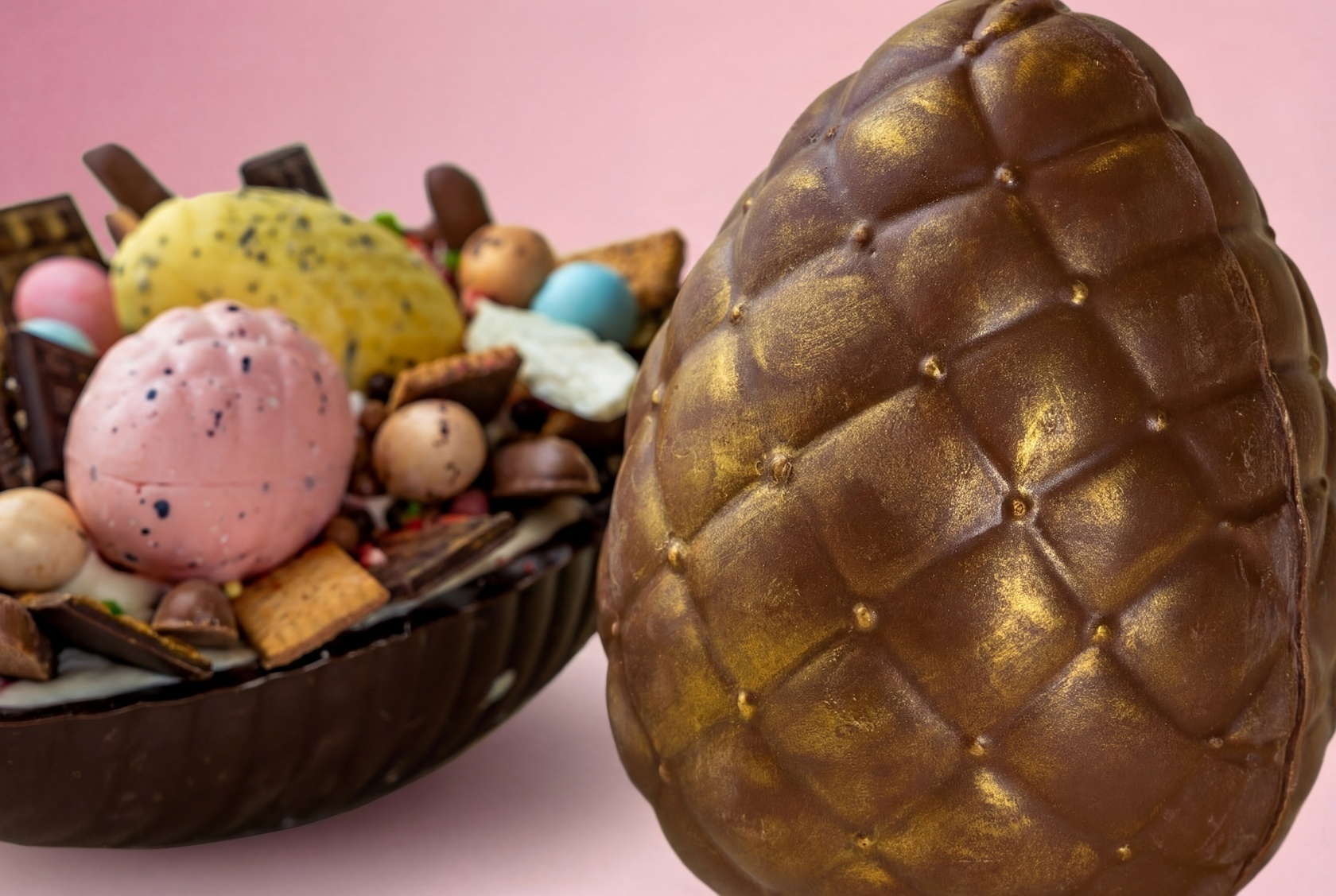 Среднее шоколадное яйцо «Дракон» с оригинальной начинкой - #4