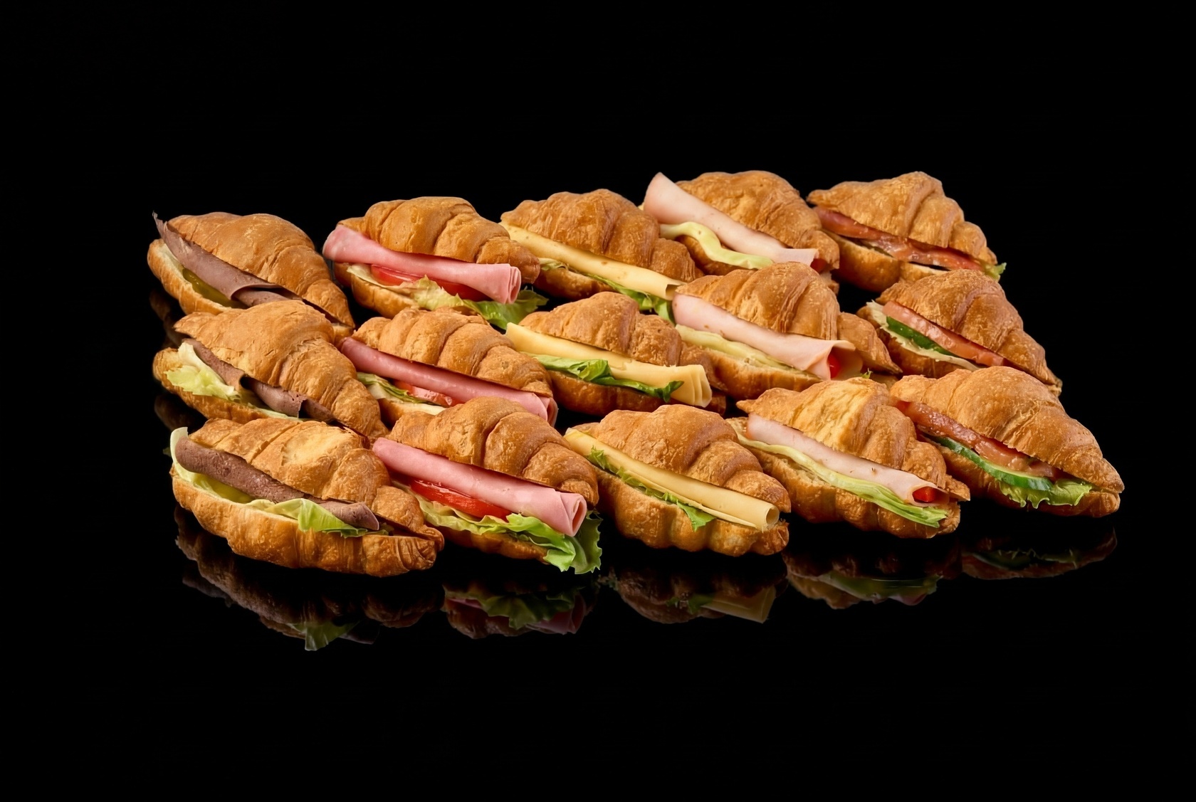 Ассорти мини-круассанов, 15 шт