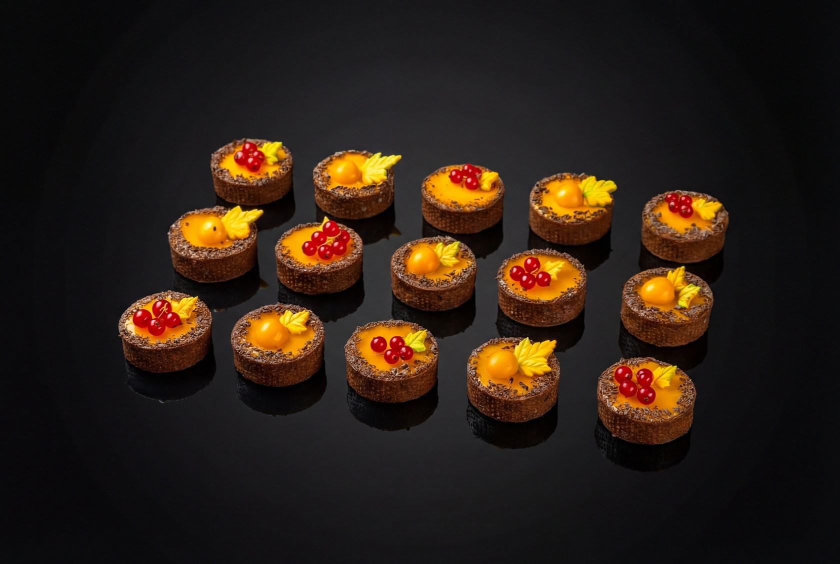 Набор чизкейков «Золотая осень», 15 шт