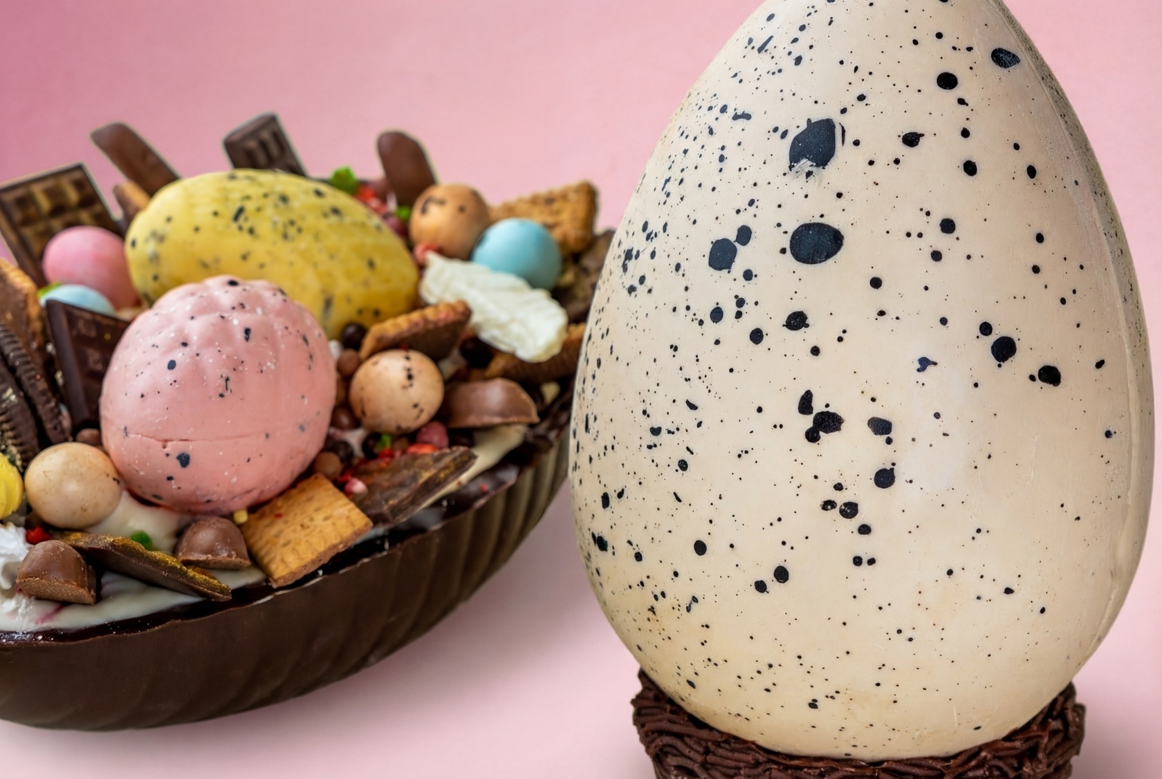 Среднее шоколадное яйцо «Перепелка» с оригинальной начинкой - #2