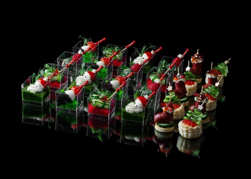 Сет холодных закусок «Ёлочные миниатюры», 26 шт