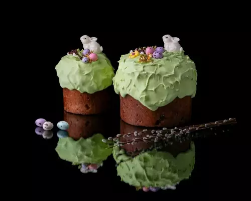 Набор пасхальных куличей "Дубайский шоколад"