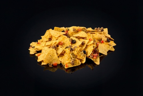 Начос с говядиной