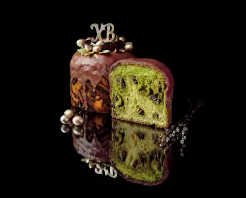 Премиальный кулич-краффин с начинкой «Дубайский шоколад» - #2