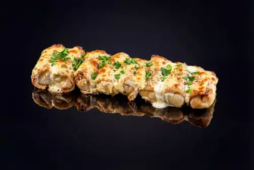 Запеченные блинчики с мясом, 8 шт