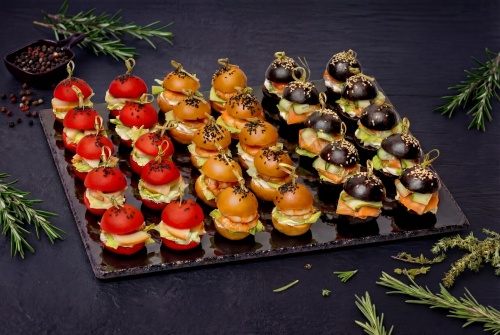 Нано бургеры с морепродуктами &quot;Премиум&quot;, 30 шт