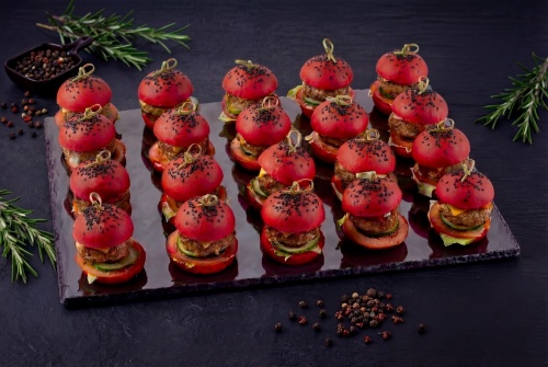 Мини-бургеры со свининой #5