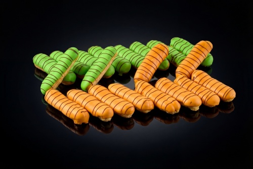 Эклеры "Фисташка и Апельсин"