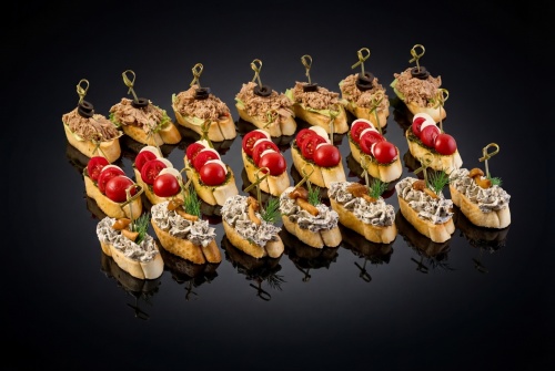 Микс из брускетт