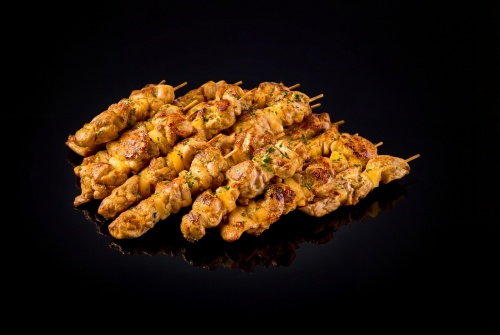 Шашлычки из курицы "Тандури"