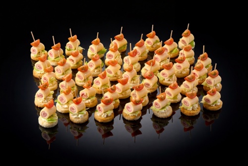 Набор канапе с ветчиной и сыром "Канапе ля Фромаж"