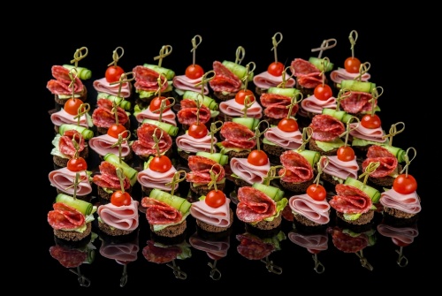 Дуэт канапе «Симфония вкусов», 40 шт