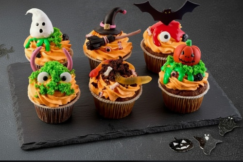 Набор капкейков &quot;Halloween&quot;, 6 шт