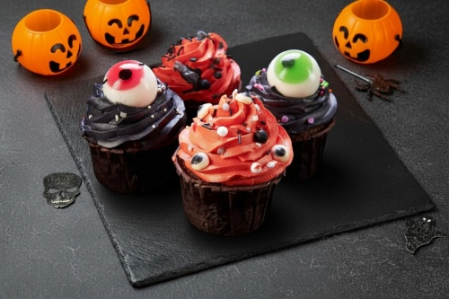 Набор капкейков &quot;Sweet Halloween&quot;, 4 шт