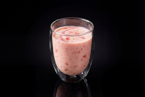 Смузи клубника, банан, мята