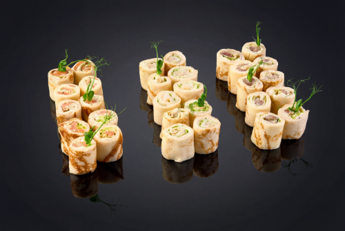 Блинные роллы "Креп де фиш"