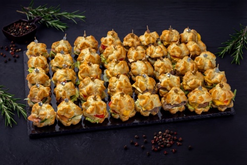 Ассорти мини бургер-профитроли, 40 шт