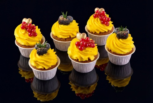 Капкейки "Морковные"