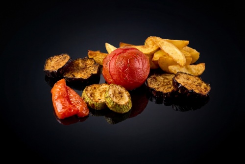 Овощи на мангале