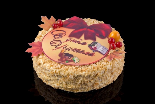 Торт "Наполеон классический" (круглая форма)