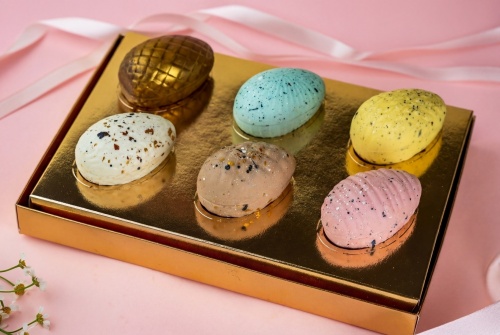 Набор «Пасхальных» яиц из шоколада в подарочной упаковке - #2