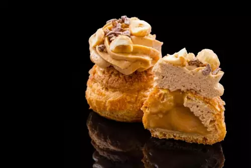 Набор пирожных Шу «Апельсин», «Клубника-мохито», «Черника-лимон» и «Орех-карамель», 24 шт - #5