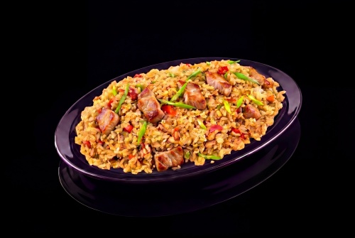 Рис по-японски со свининой