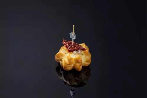 Ассорти профитролей с муссом из индейки, паштетом из кролика и с грибным муссом, 30 шт - #2