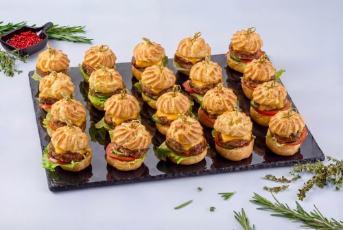 Бургер-профитроли, 20 шт