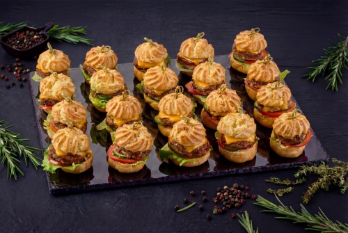 Бургер-профитроли, 20 шт