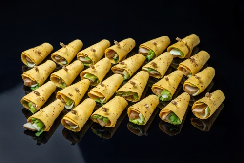 Чикен ролл в сырной тортилье, 24 шт