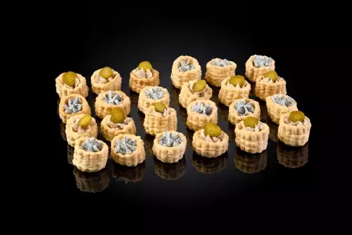 Волованы "Рыбный дуэт"