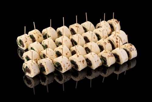 Рулетики с грибами