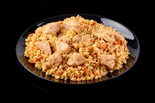 Плов с курицей