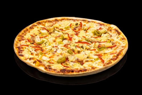 Пицца с курицей и Чили