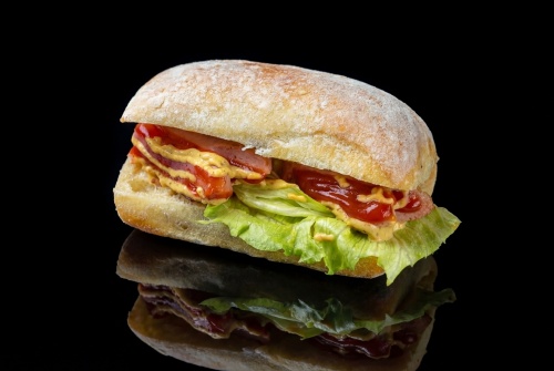 Чиабатта с мини сосисками, 16 шт - #2