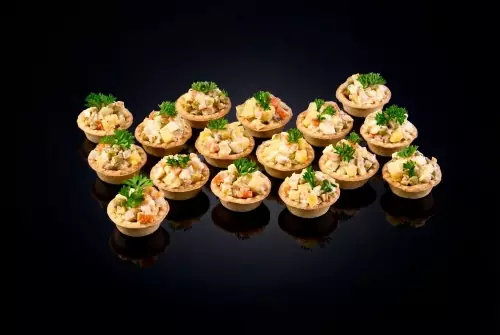 Тарталетки оливье