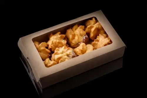 Бокс с профитролями, 8 шт