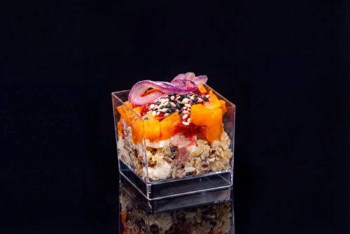 Веррины с салатами «Цезарь» с лососем и «Индейка с киноа и тыквой», 24 шт - #2