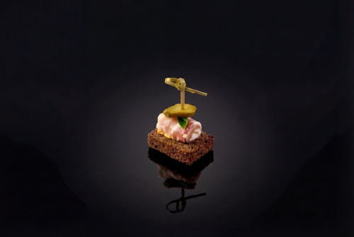 Канапе с салом и маринованным огурцом, 17 шт  - #2