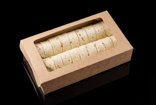 Бокс с сырными рулетиками, 20 шт