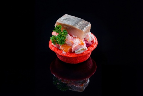 Тарталетки с винегретом и сельдью, 16 шт - #2