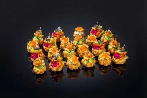 Морской сет профитролей, 21 шт