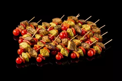 Овощные шашлычки