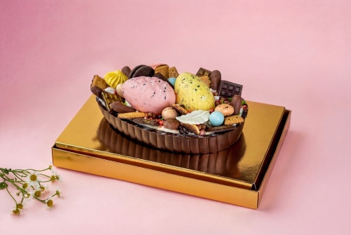 Большое шоколадное яйцо «Фантазия» с оригинальной начинкой - #8