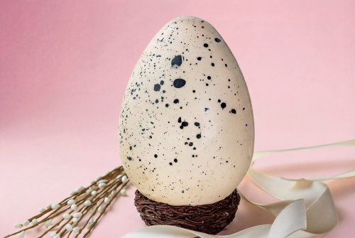 Среднее шоколадное яйцо «Перепелка» с оригинальной начинкой - #3