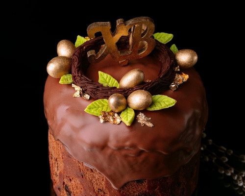 Пасхальный шоколадный кулич, 800 гр. - #4